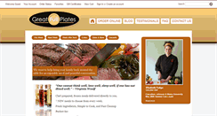 Desktop Screenshot of greatfullplates.com